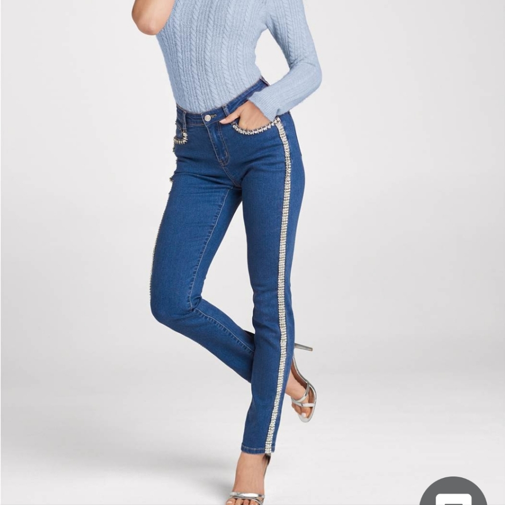 Venus rhinestone jeans